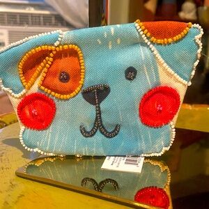 Kenzie Elston Puppy Coin Wallet by Artist Kenzie Elston.